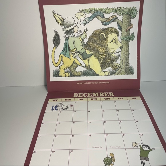 Where the Wild Things Are 50th Anniversary 2013 Calendar Maurice Sendak Art Work - Picture 3 of 3